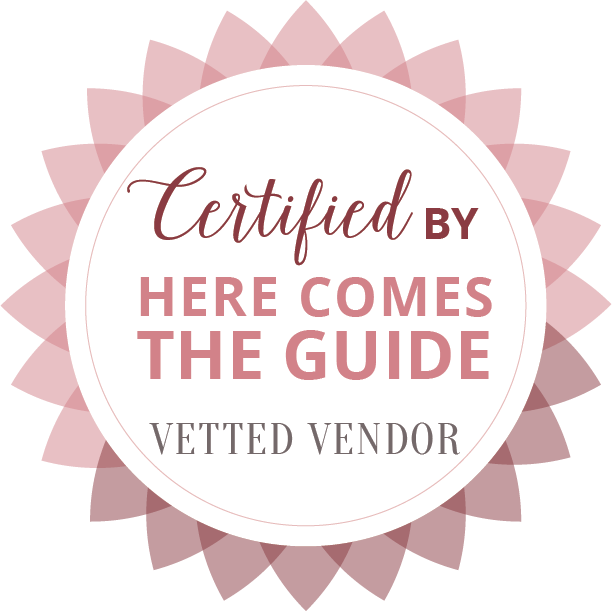 Certified By The Guide wedding professionals